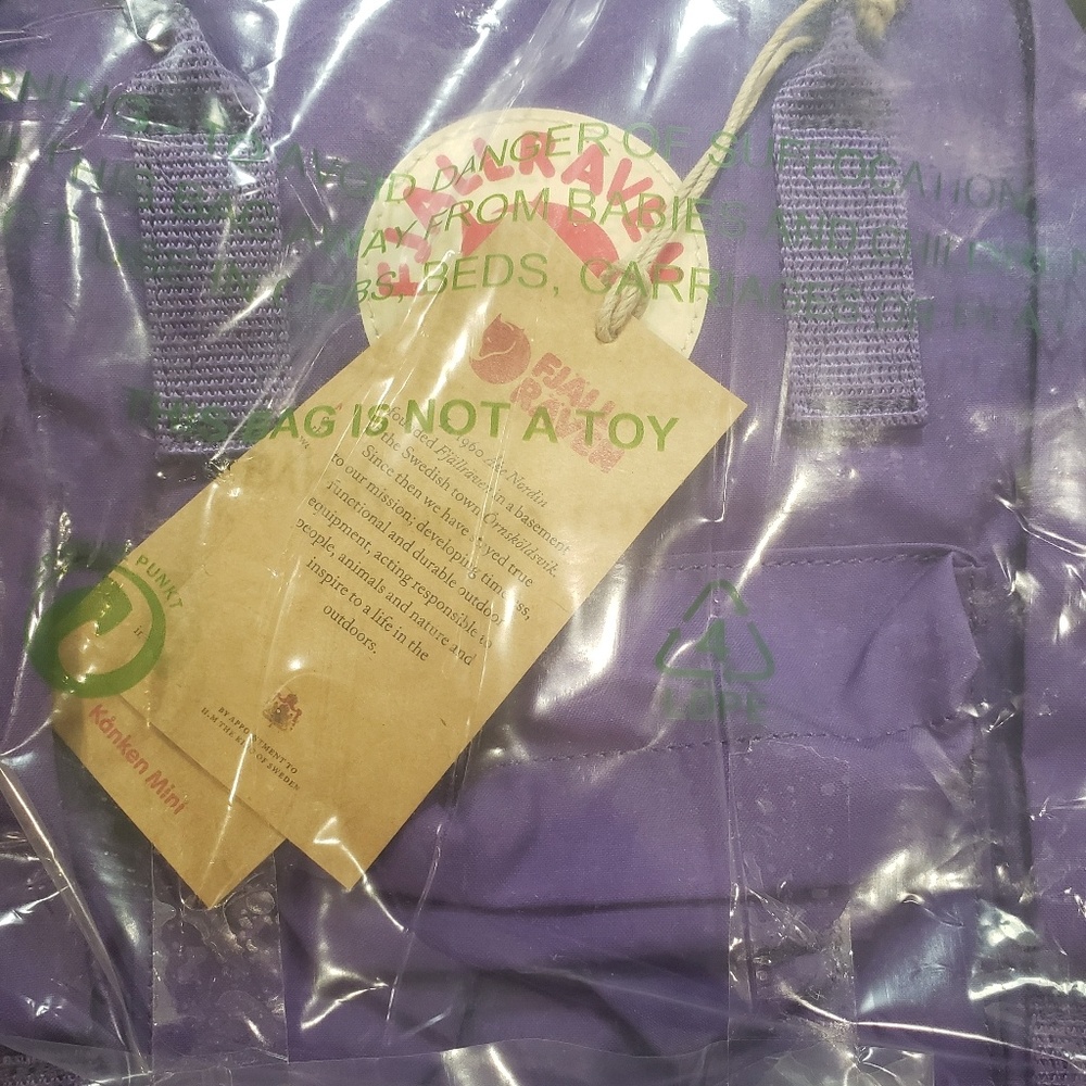 Fjallraven Mini Kanken Purple *Authentic*